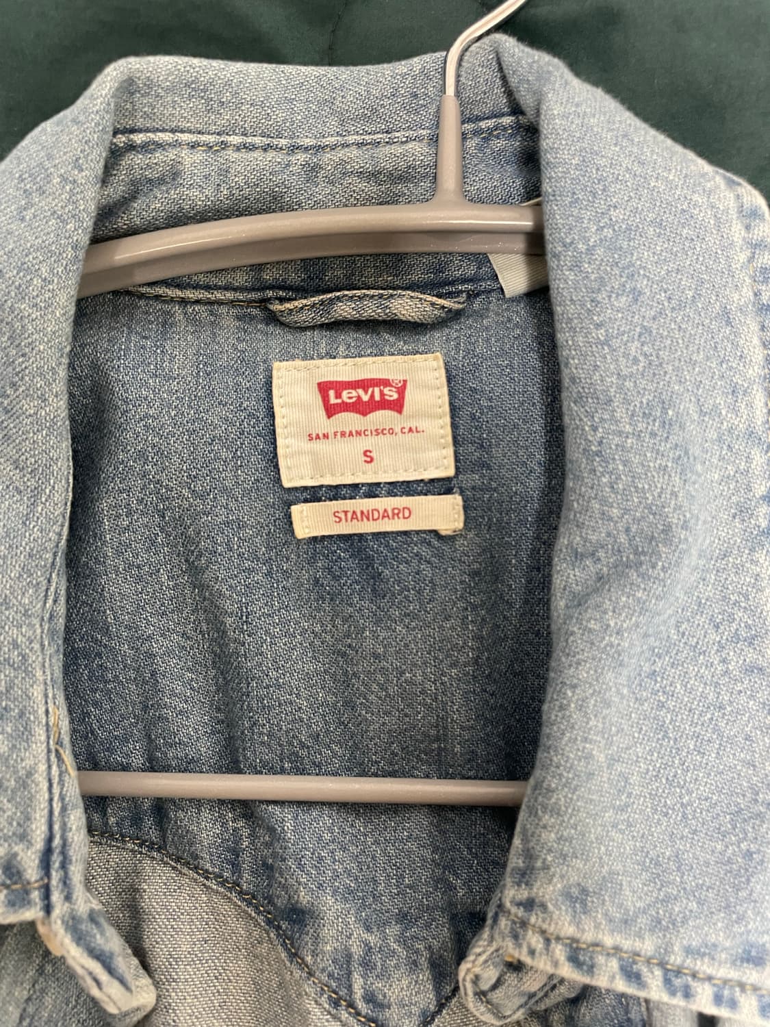 리바이스 웨스턴 데님셔츠(s) 상품이미지9