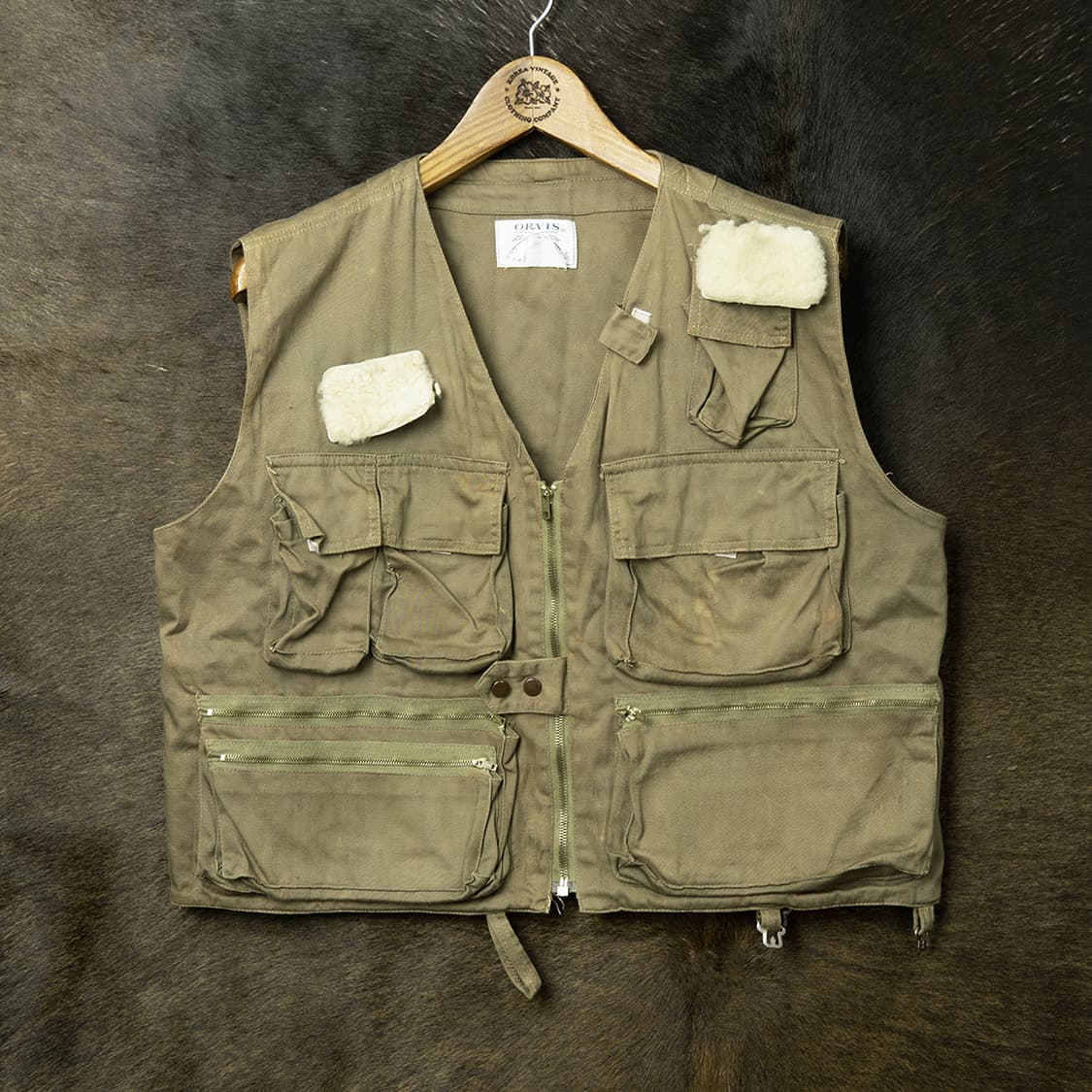 [M] 80s ORVIS 플라이 피싱 베스트  상품이미지1