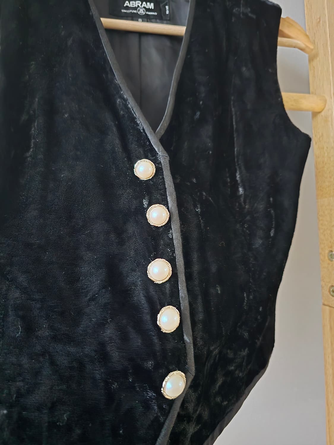 velvet vest (Japanese designer brand) 상품이미지4