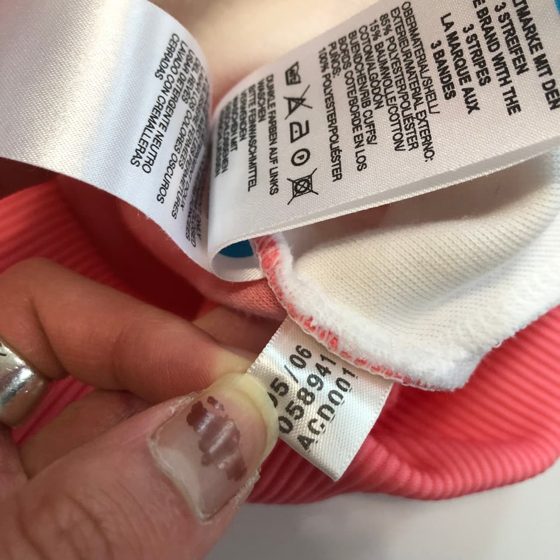 아디다스 핑크 져지  상품이미지5