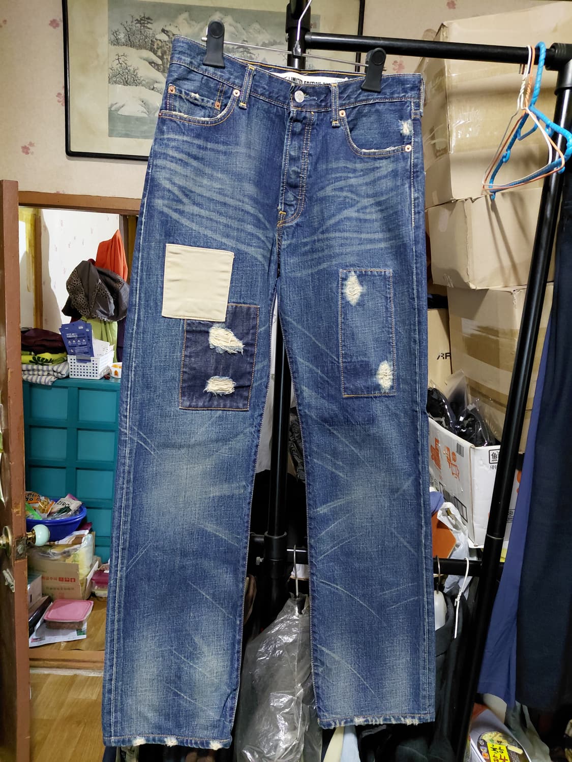 [리바이스501XX]2005년 한정판 스트레이트핏 데님 청바지 30사이즈 상품이미지8