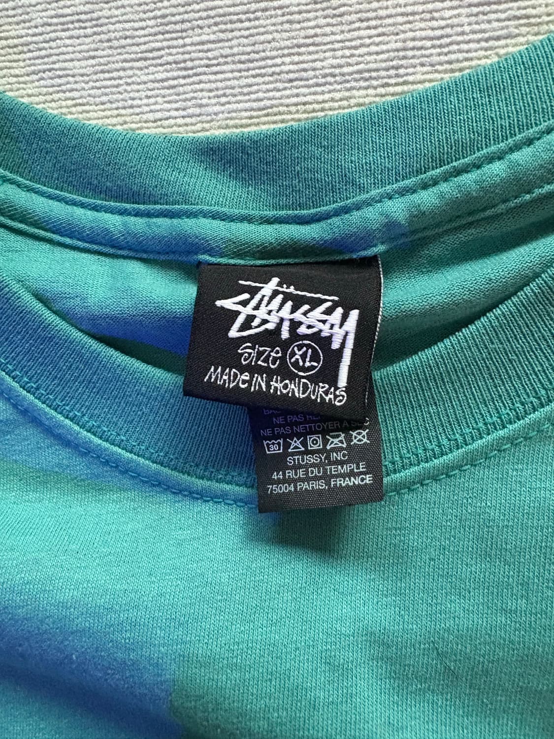 스투시 베이직 롱슬리브 오션 xl 상품이미지3