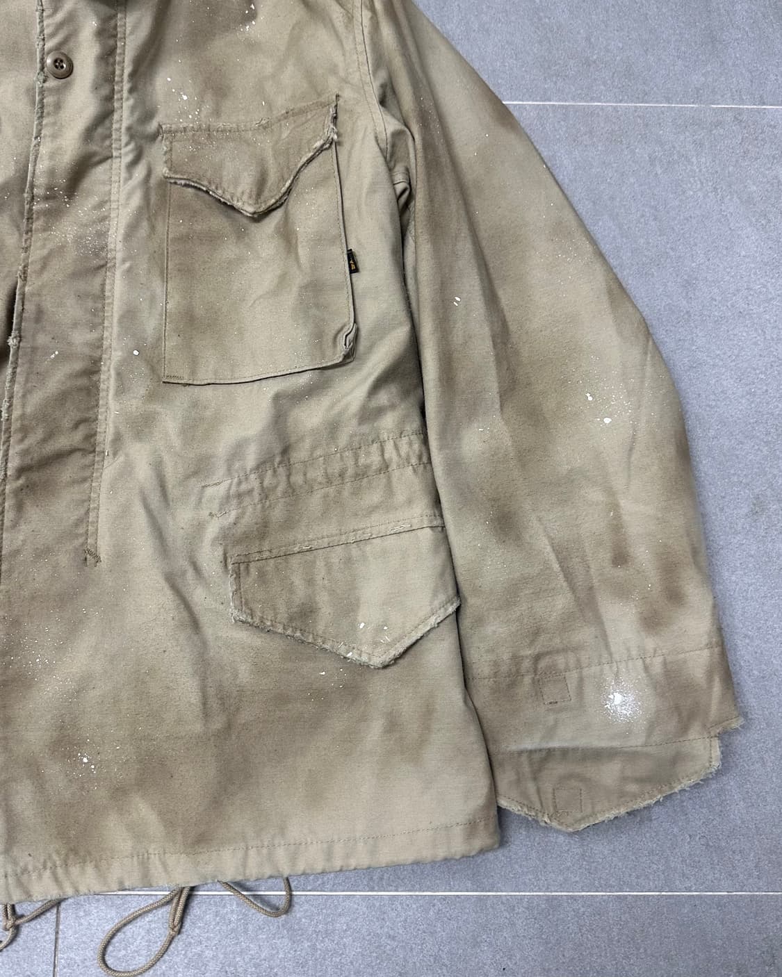 (XL)ALPHA 커스텀 필드 자켓-M2014 상품이미지2