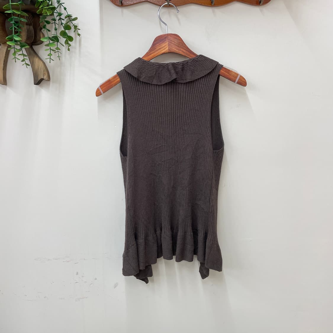 Ceci ou cela 프릴 슬리브리스 후크 베스트 상품이미지4