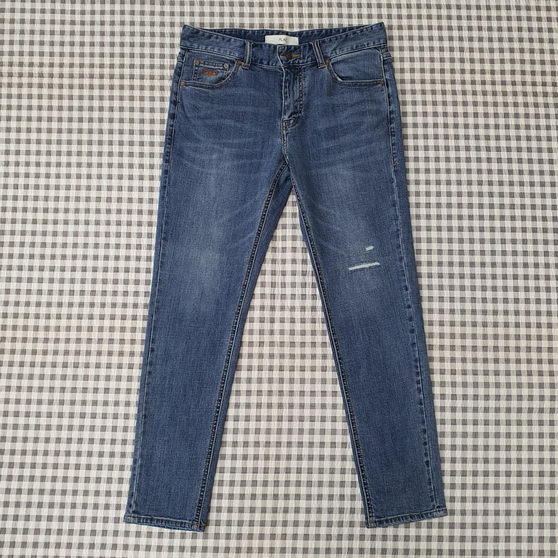 플랙 스키니핏 스판 청바지 남자31 상품이미지1