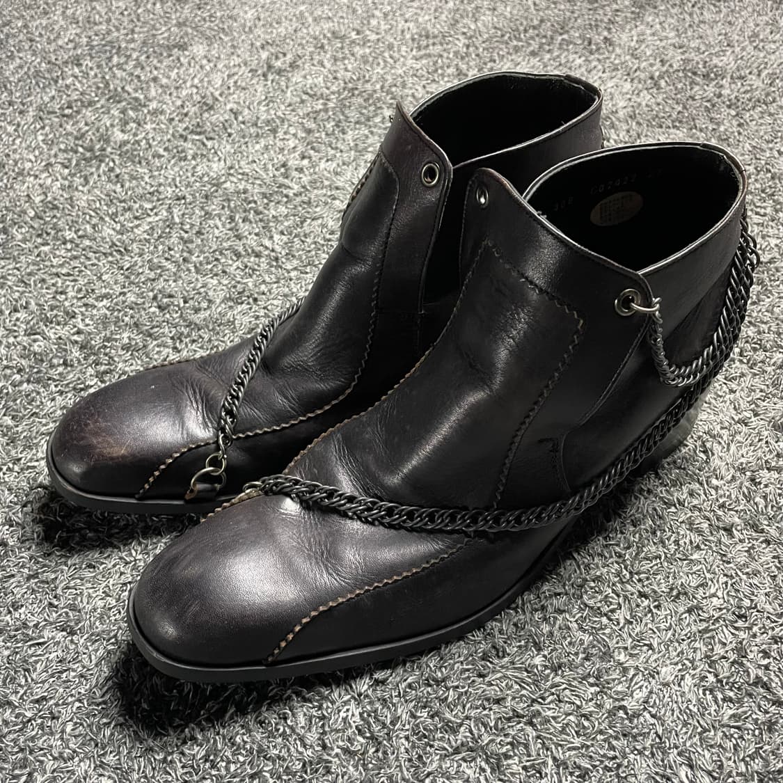 JPN 메이드 체인 디테일 부츠  상품이미지1