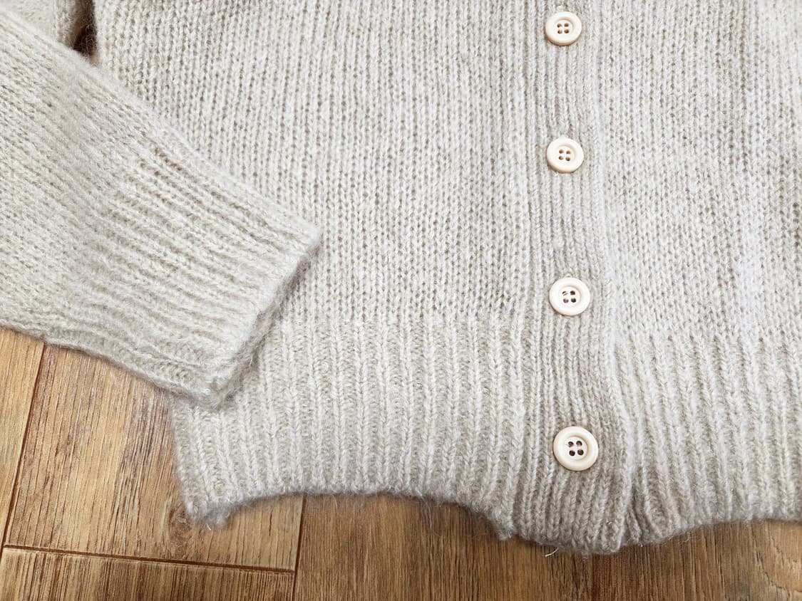 안젤로비안코(angelo bianco) 아무르 니트가디건  새상품  상품이미지8