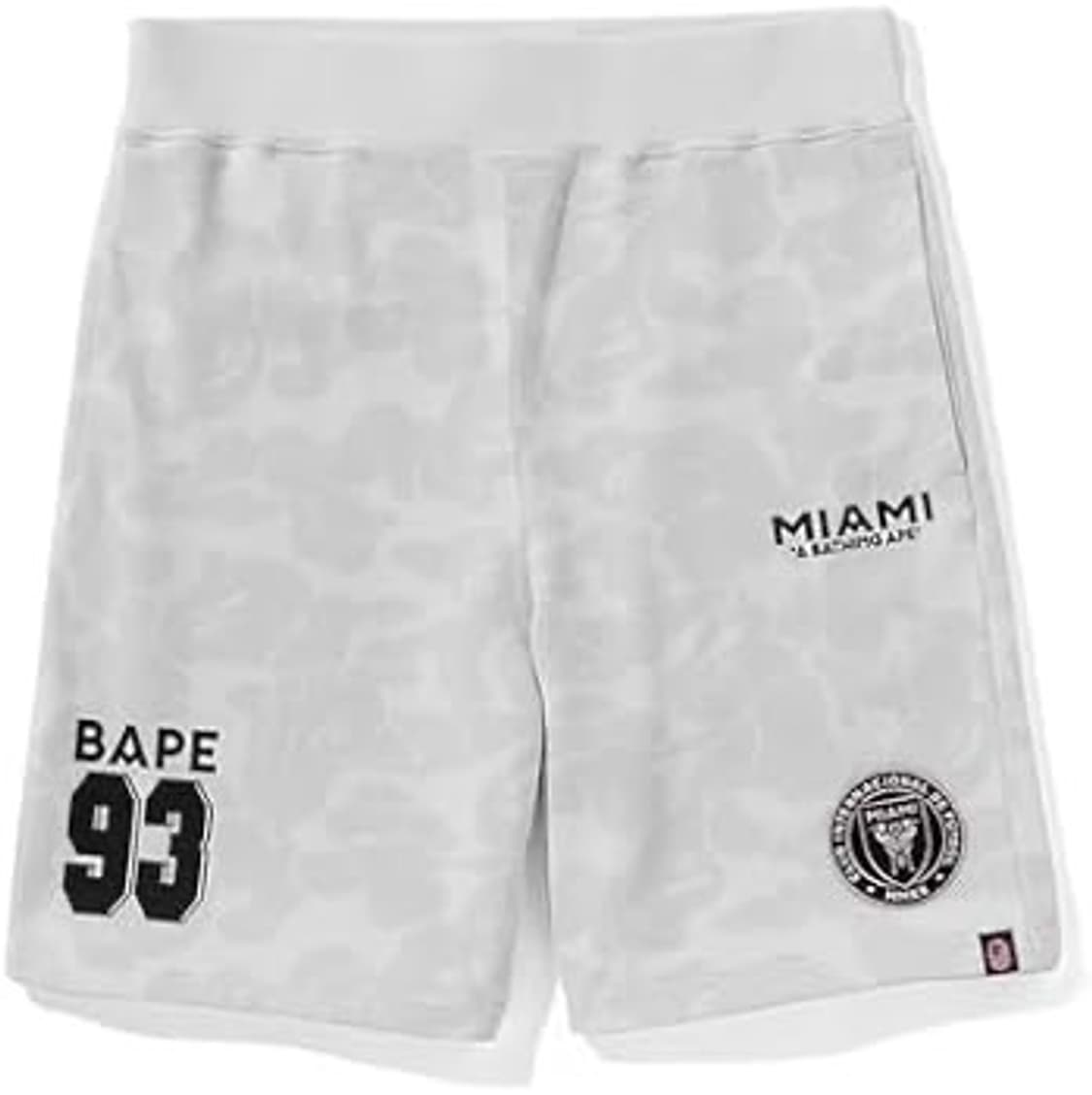 베이프 마이애미x베이프 흰색 숏팬츠 새상품 상품이미지1