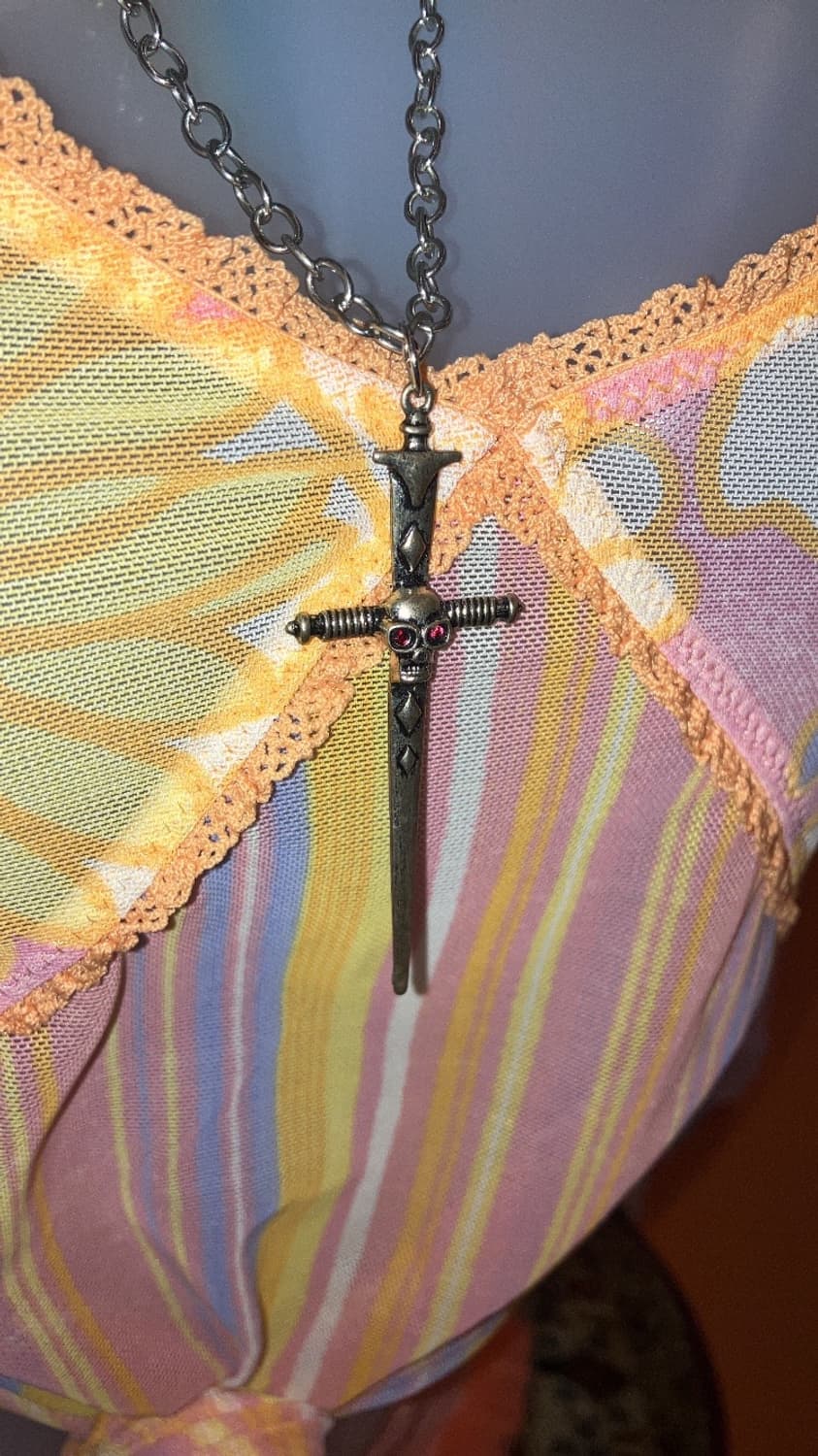 skull the Cross necklace 상품이미지1