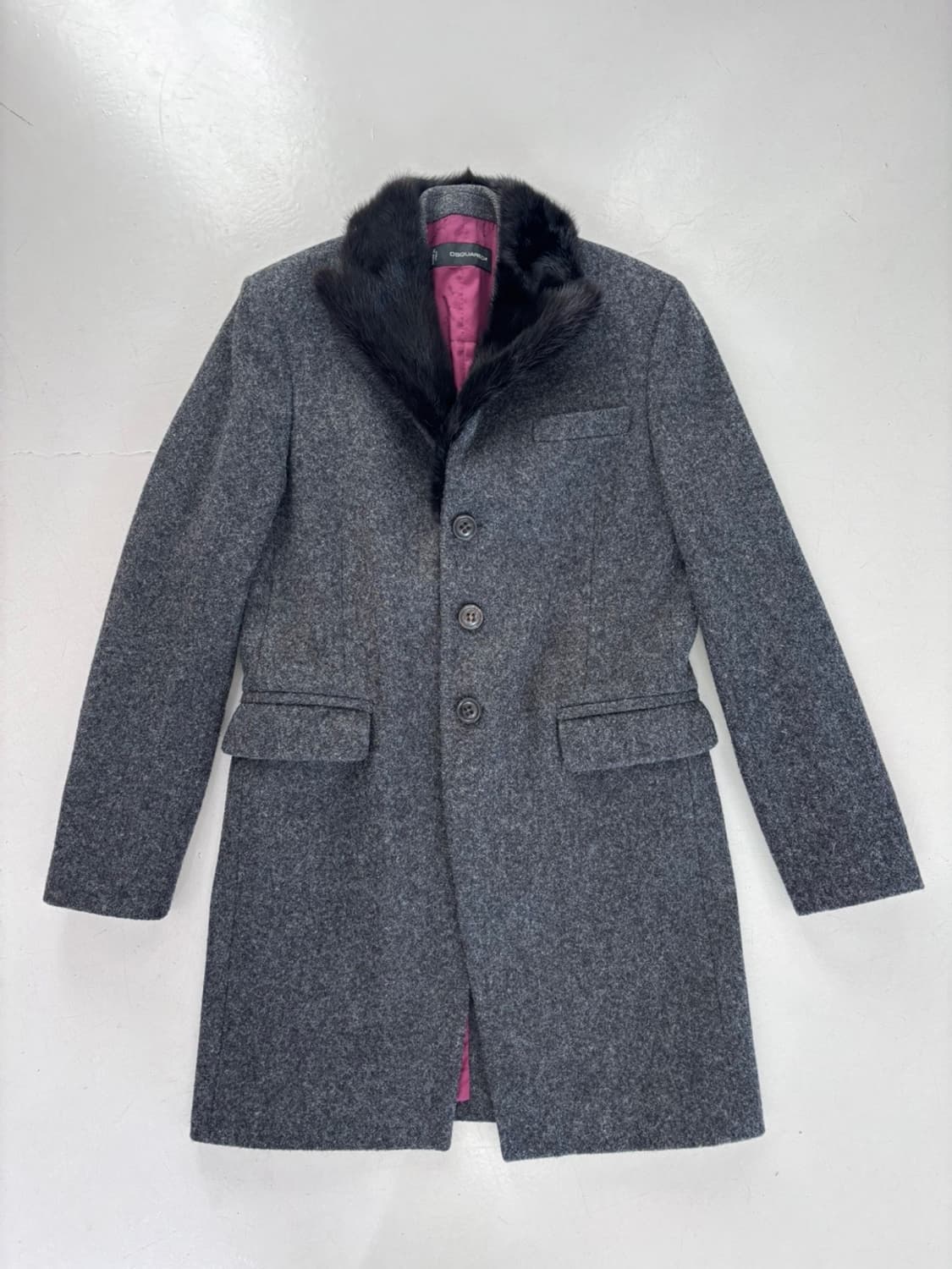 Vintage Dsquared2 Layered Mink Wool CT 상품이미지2