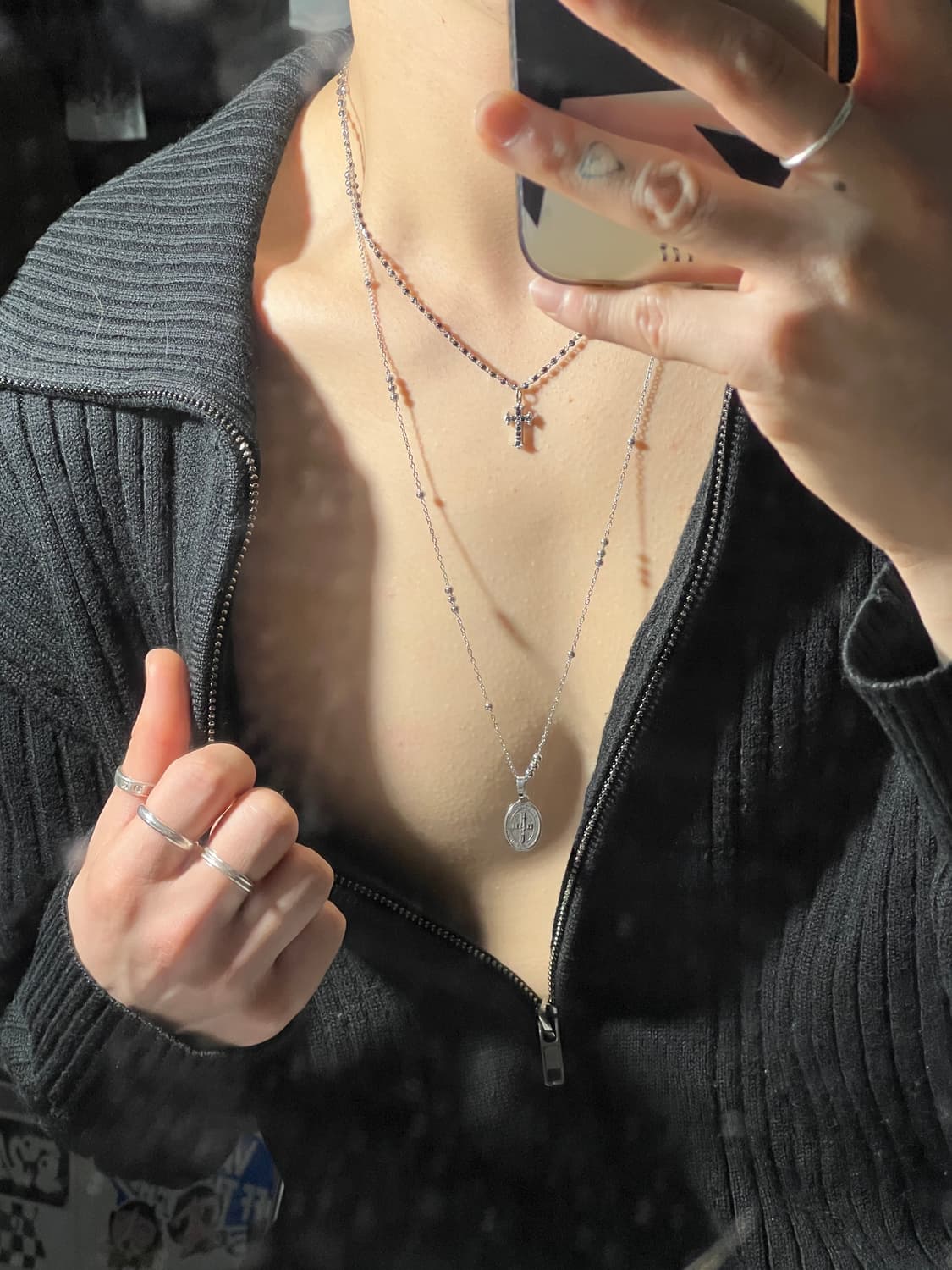 Eclipse Sphere Necklace 상품이미지9