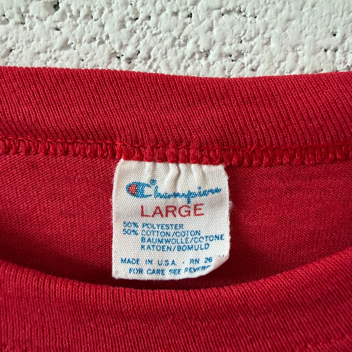 80s Vintage Champion Single Stitch Tee 상품이미지3