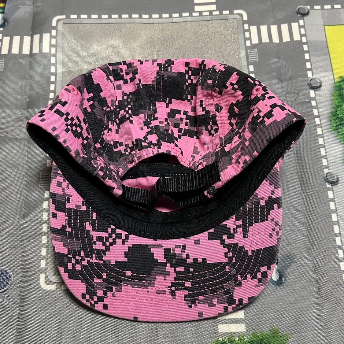 슈프림 NYCO 트윌 캠프캡 디지카모 핑크 17FW 상품이미지3