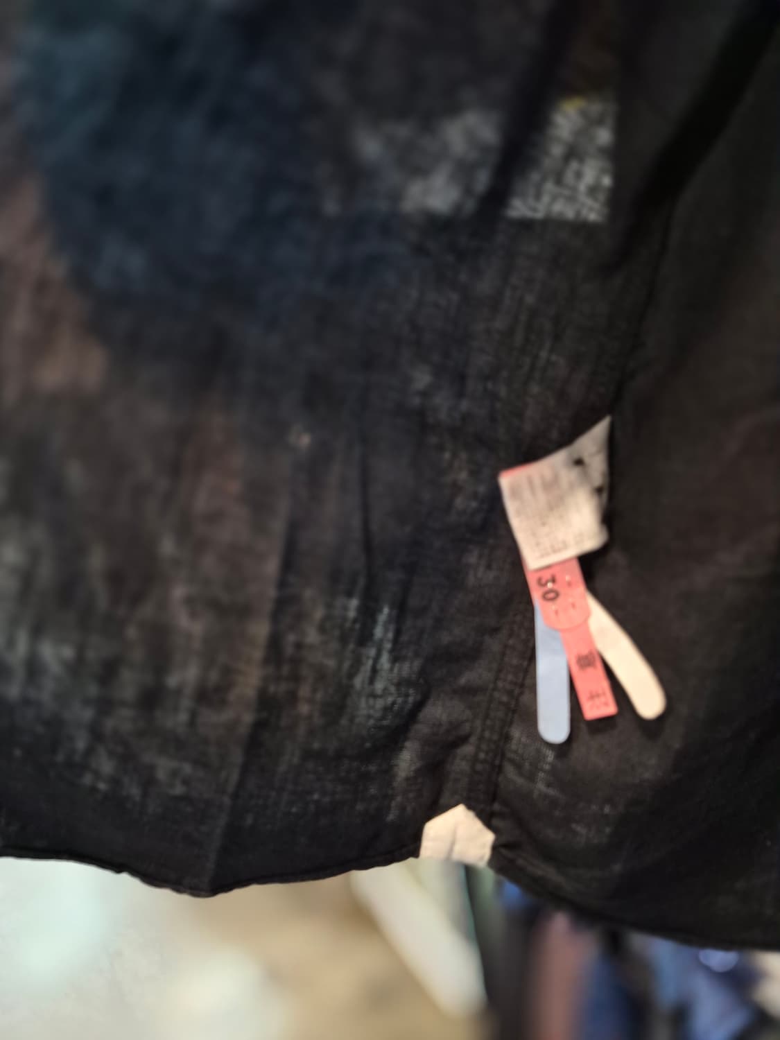 SABISABl블랙견장 린넨셔츠 상품이미지7