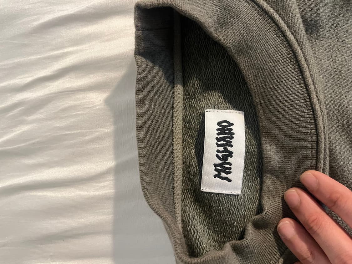 마리아노 크롭 하트 맨투맨 상품이미지2