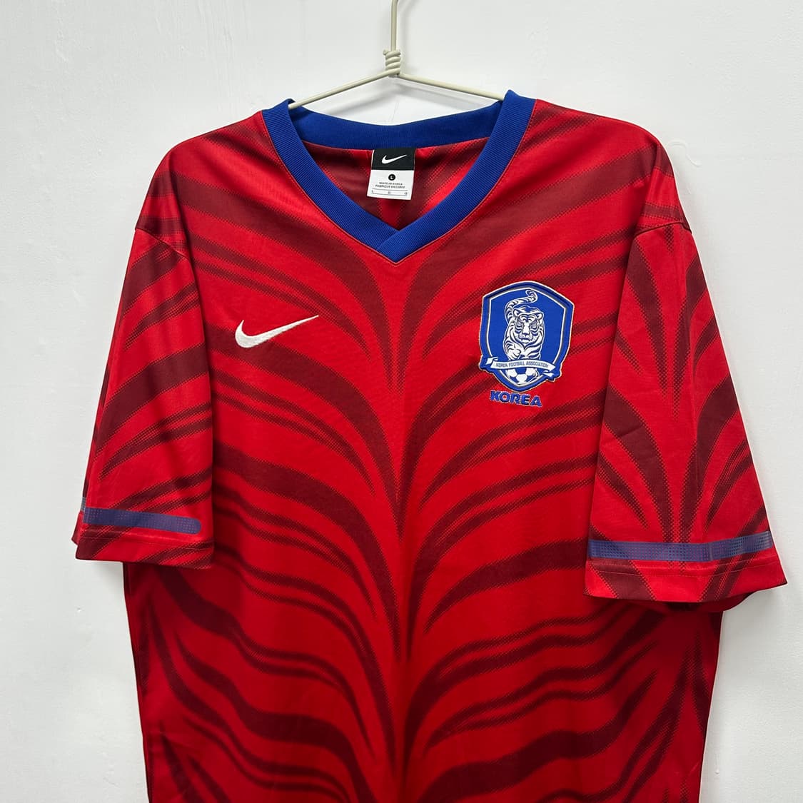 나이키 대한민국 국대 10-12 노마킹 홈 유니폼 L 상품이미지2