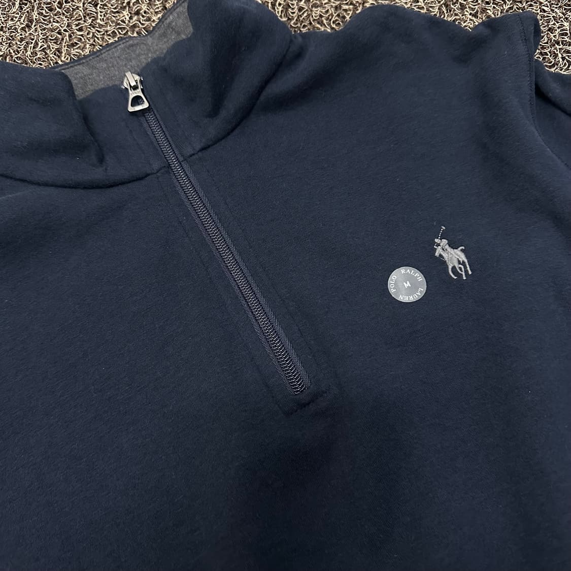 [새상품] POLO 폴로 랄프로렌 신상 반집업 니트 긴팔티셔츠 M 상품이미지2