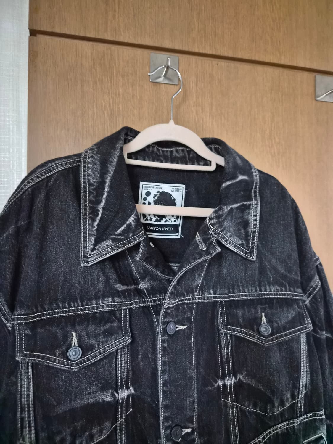 메종미네드 데님트러커자켓 상품이미지2