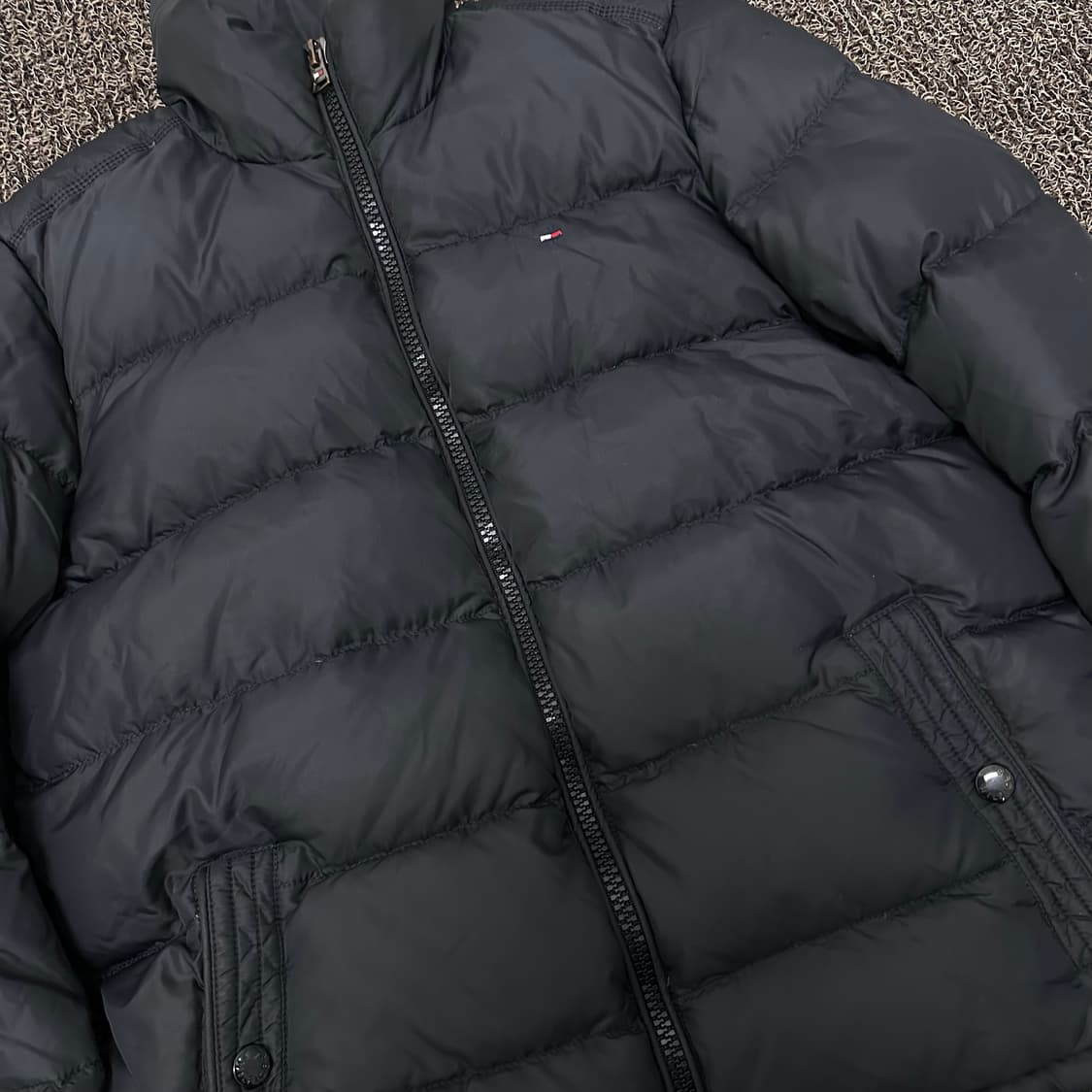 타미힐피거 구스다운 패딩 블랙 S 상품이미지3