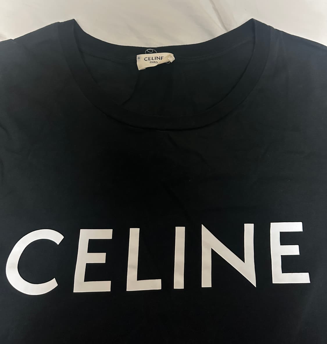 셀린느 티셔츠 블랙 s 상품이미지3