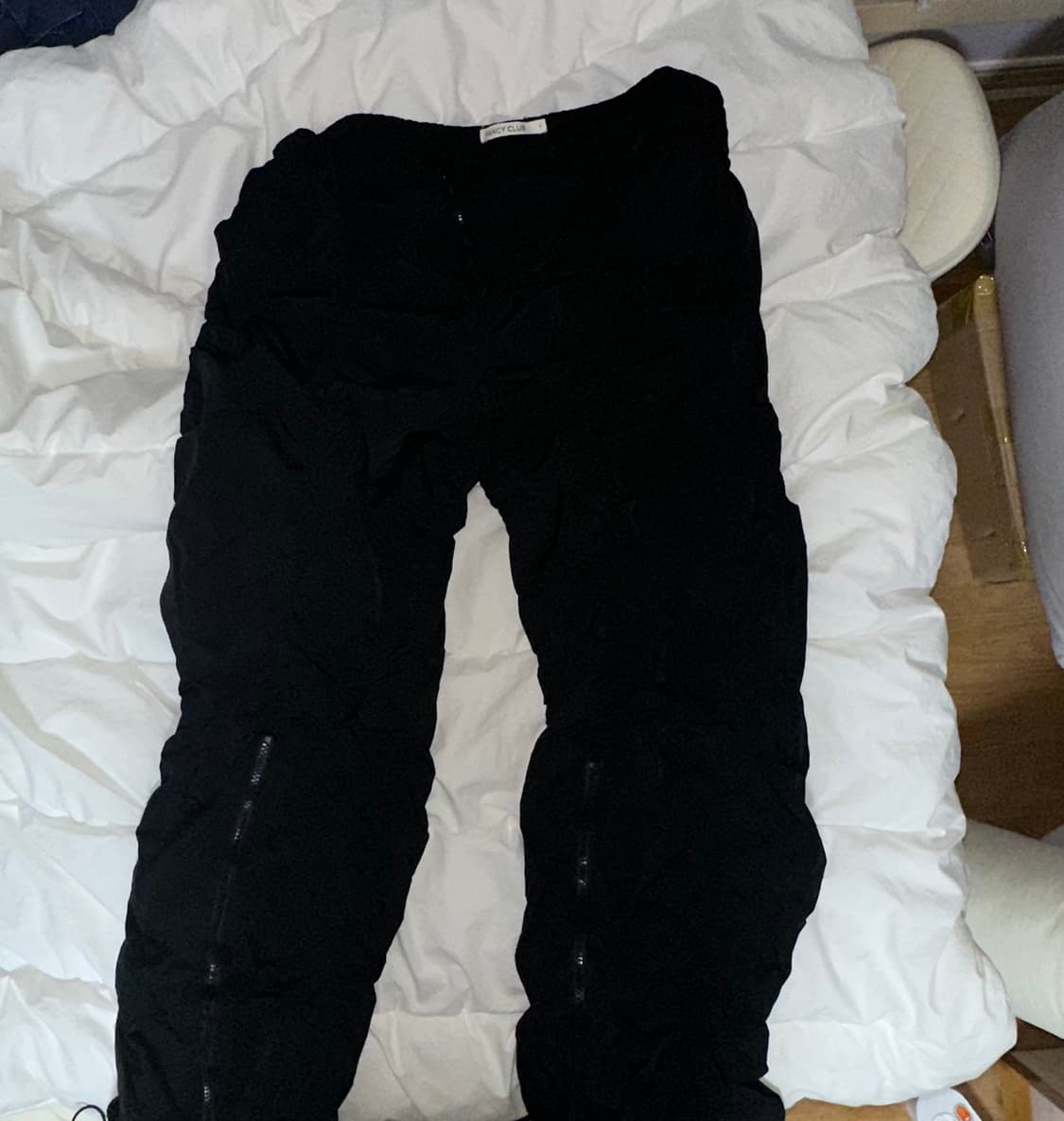 팬시클럽 로우라이즈 나일론 셔링팬츠 상품이미지8