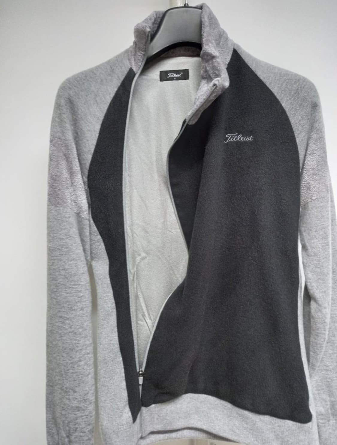 타이틀리스트골프 방풍 캐시미어 풀집업자켓 55.44 상품이미지4