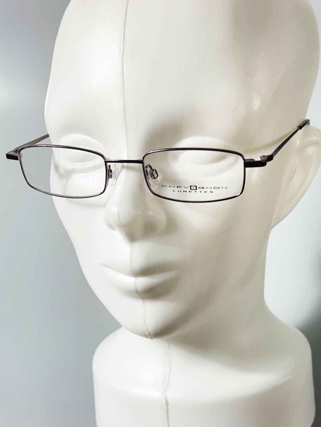 CHEVIGNON LUNETTES 슬림 메탈 스퀘어 빈티지 안경 상품이미지8