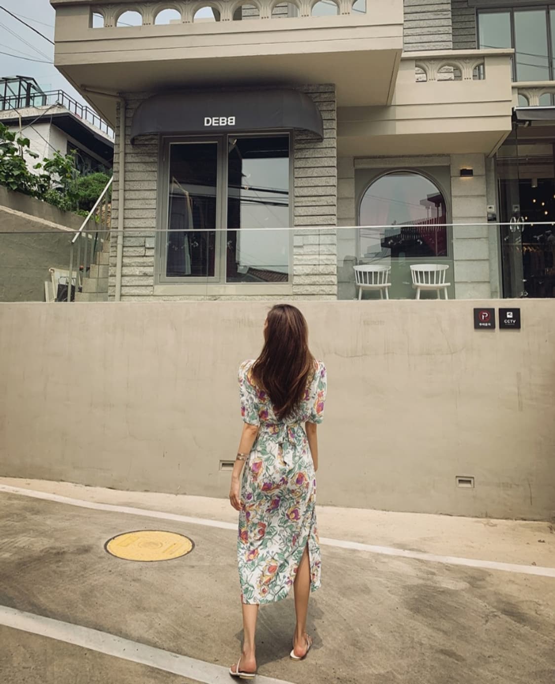 데얼쉬이즈 플라워 롱원피스 상품이미지2