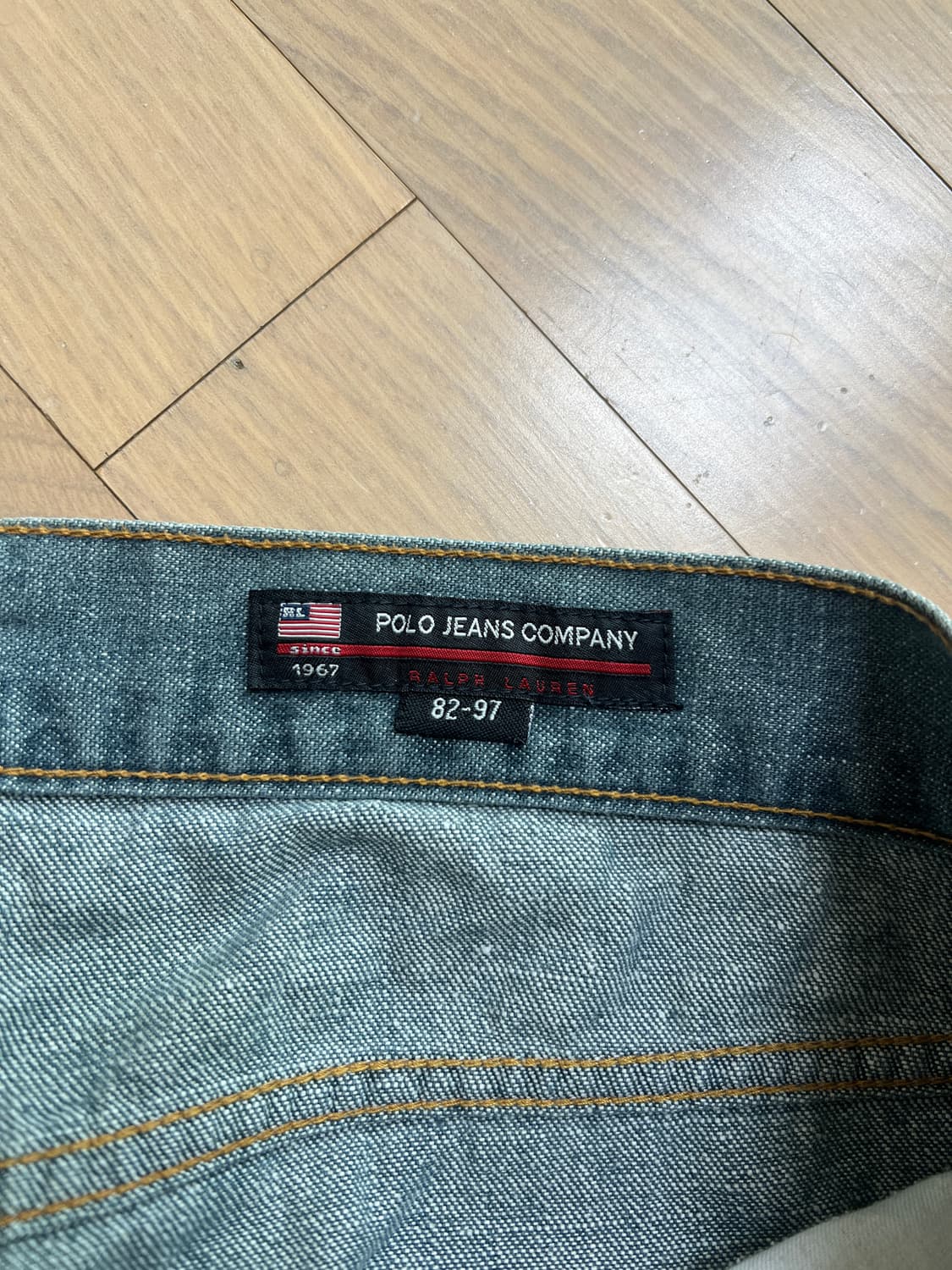 폴로 진스 컴퍼니 랄프로렌 빈티지 데님 팬츠 상품이미지4