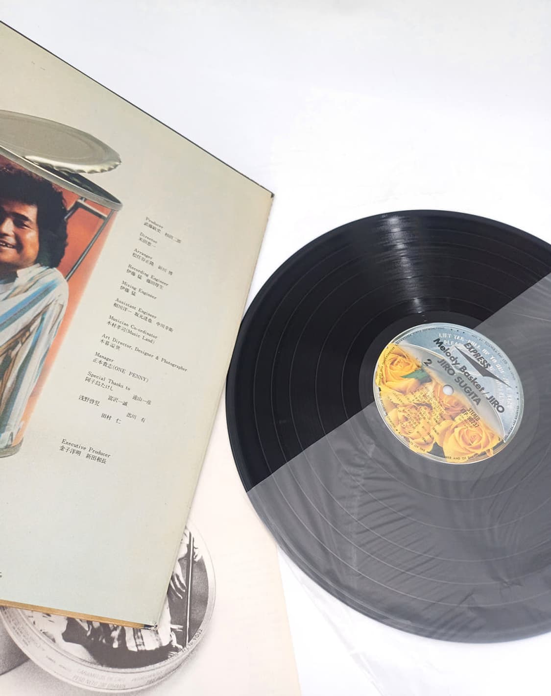 Melody Basket LP 엘피 일본 시티팝 포크 수집가 사이 인기 상품이미지3