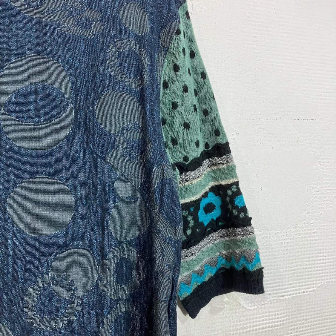 m&k yoko 패턴 코튼 반팔 원피스 상품이미지5