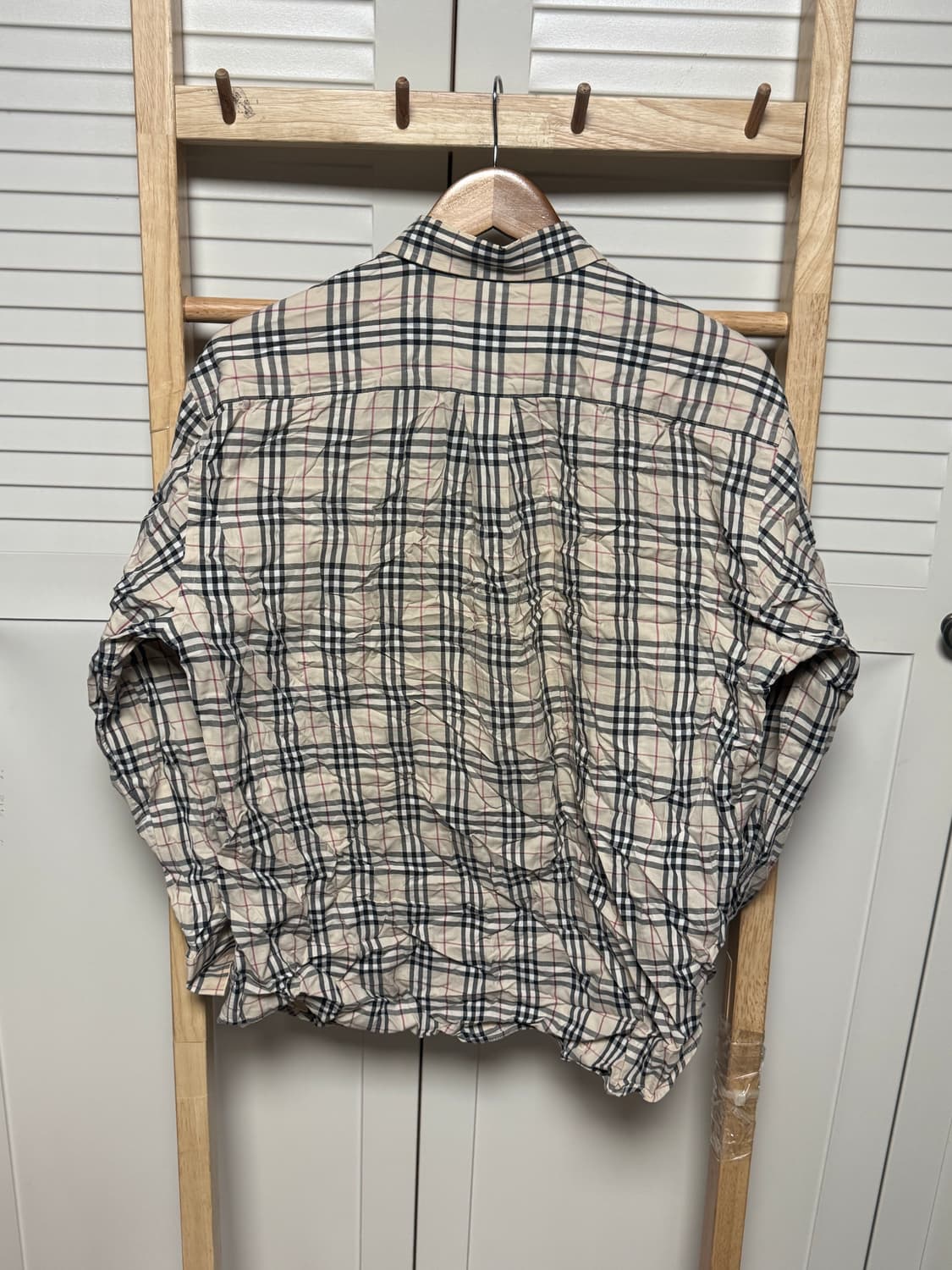 런던 버버리 체크 셔츠  상품이미지3