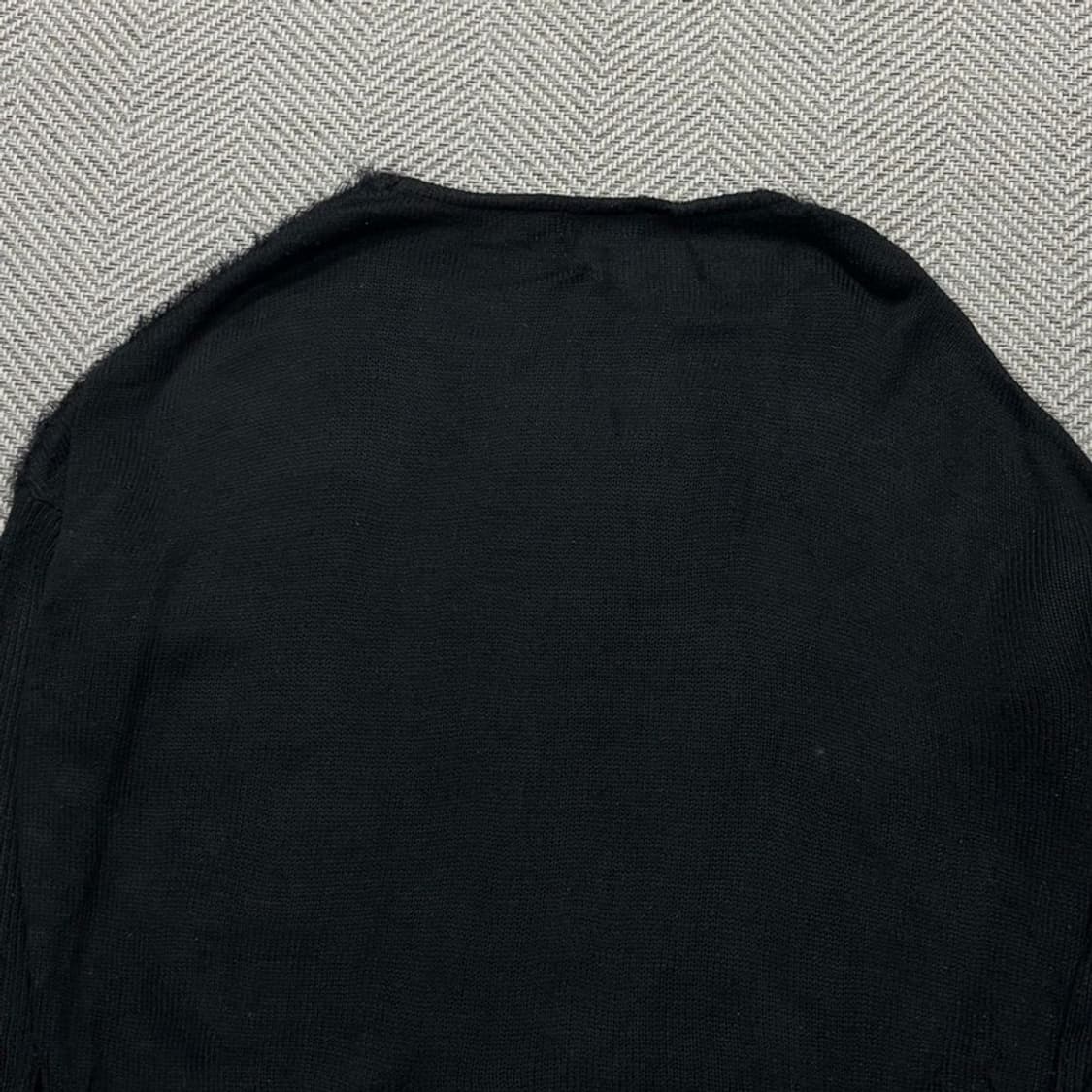 빔즈하트  브이넥 퍼 니트 v1947 상품이미지4