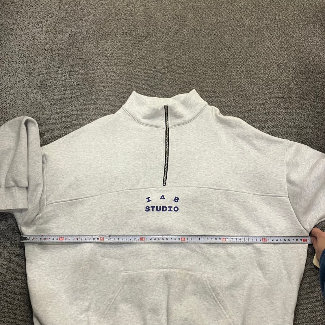 142 아이앱 스튜디오 하프집업 반집업 맨투맨 상품이미지6