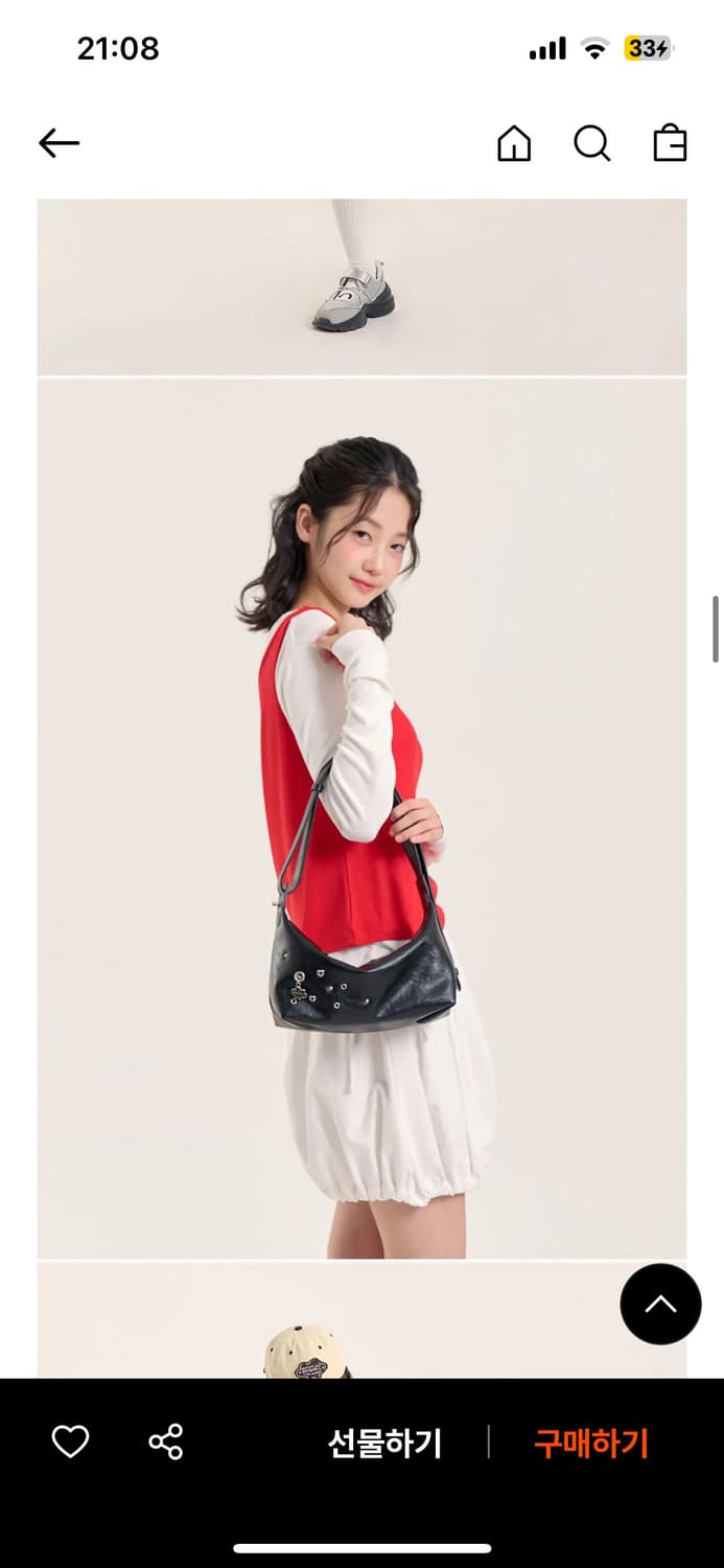 마이쉘 스타리 미니 숄더백 블랙 상품이미지3