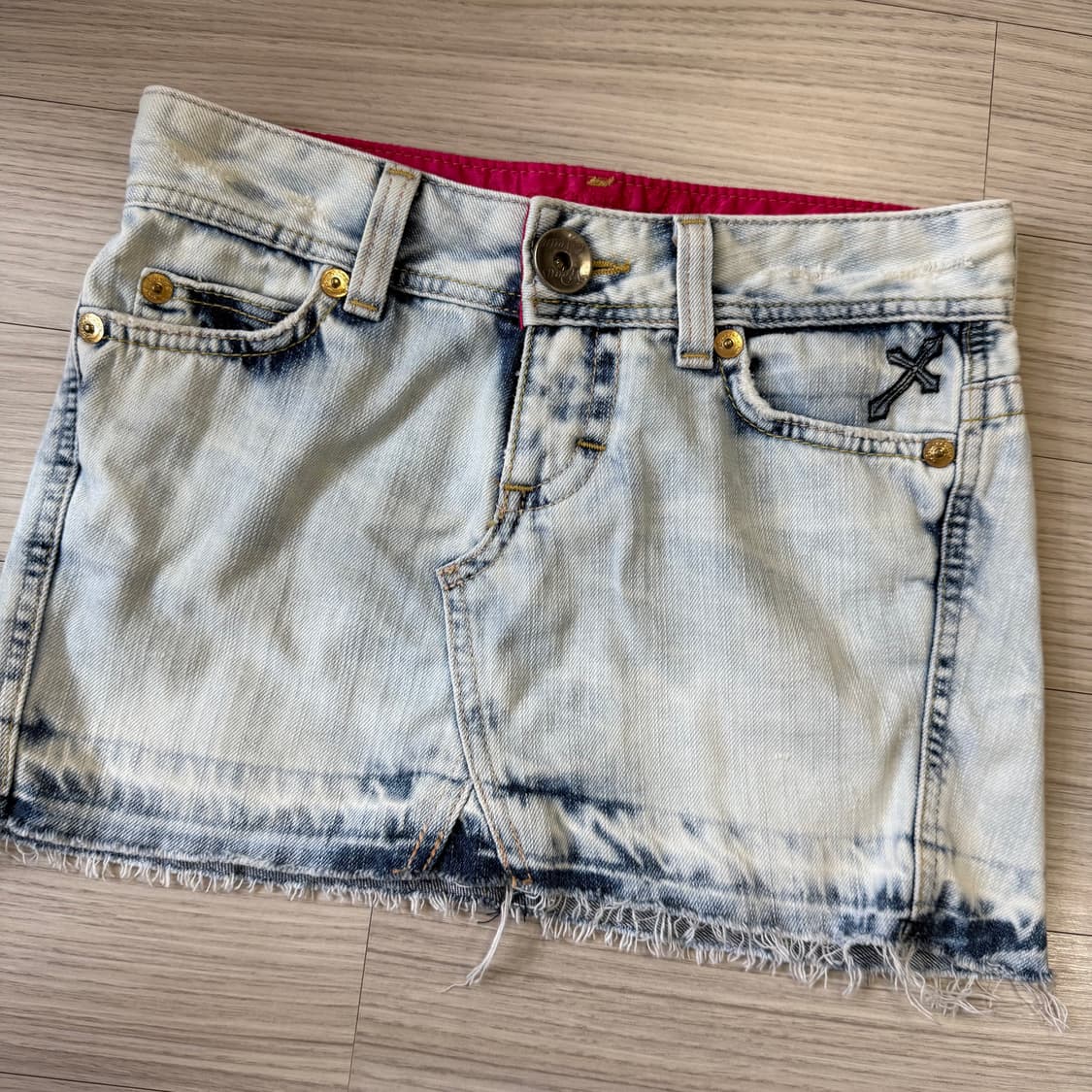 펑크 미니 스커트 Y2K 데님 스커트 punky denim skirt 상품이미지1