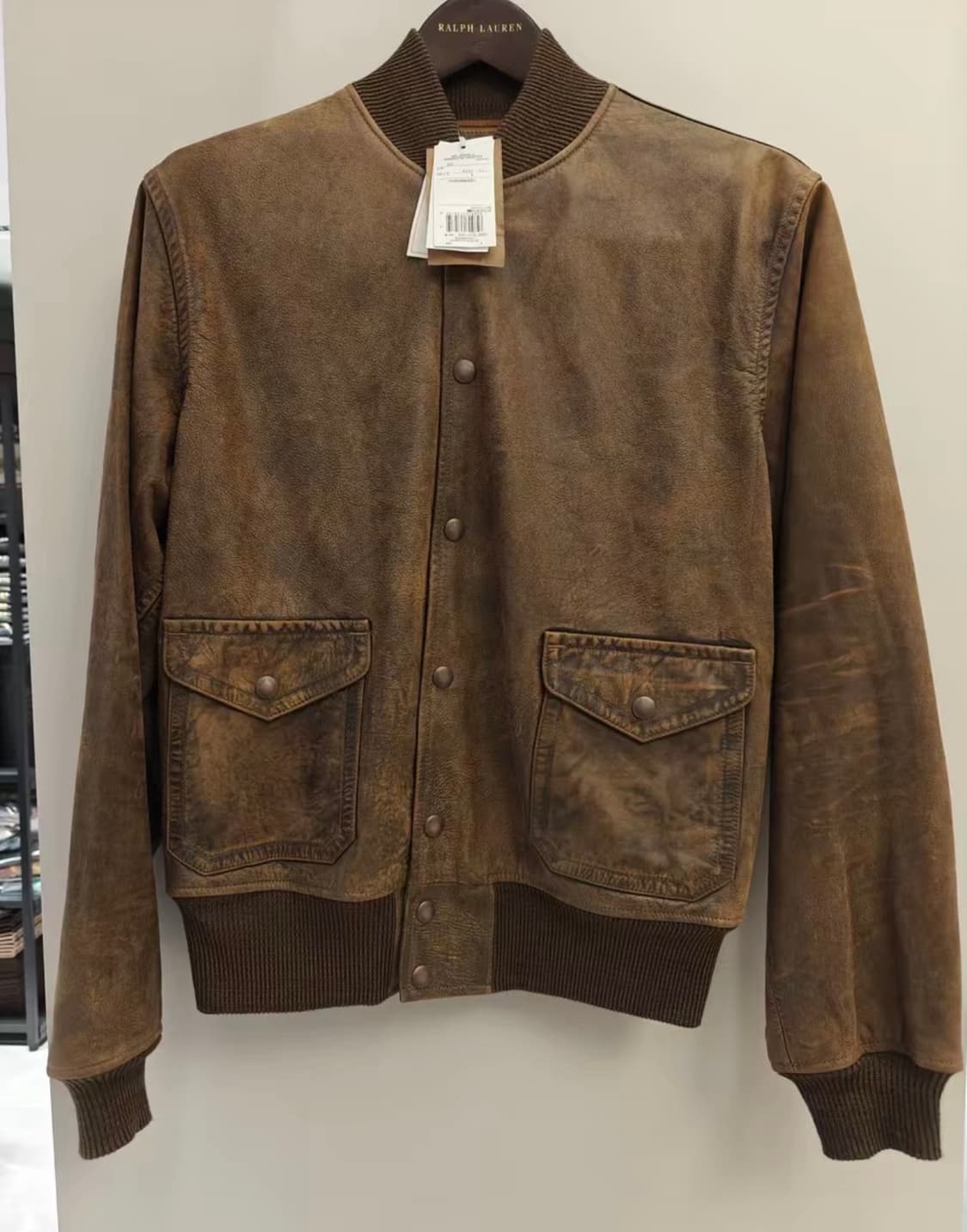 rrl 래더보머 자켓 s 상품이미지2