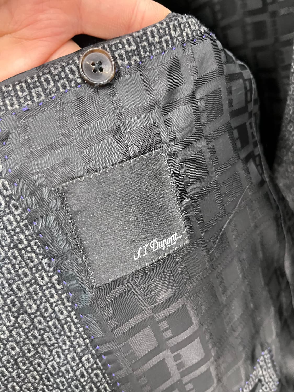 105) 듀퐁 캐시미어 울자켓  상품이미지7