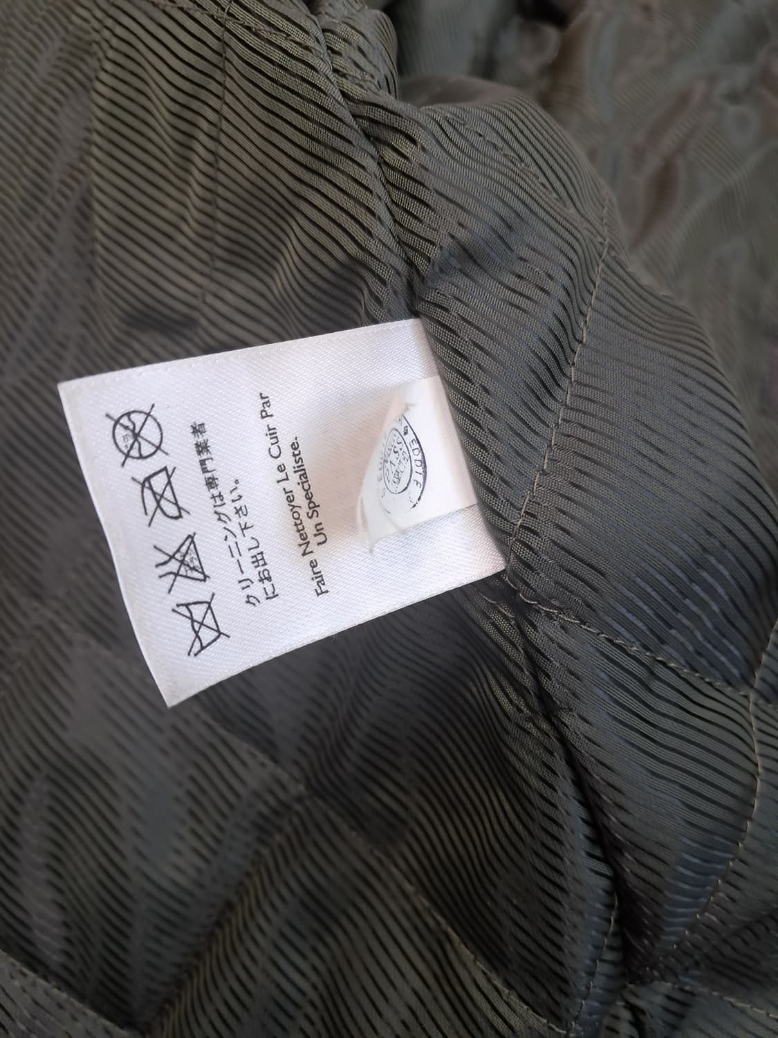 에디바우어90 브라운가죽자켓 상품이미지5