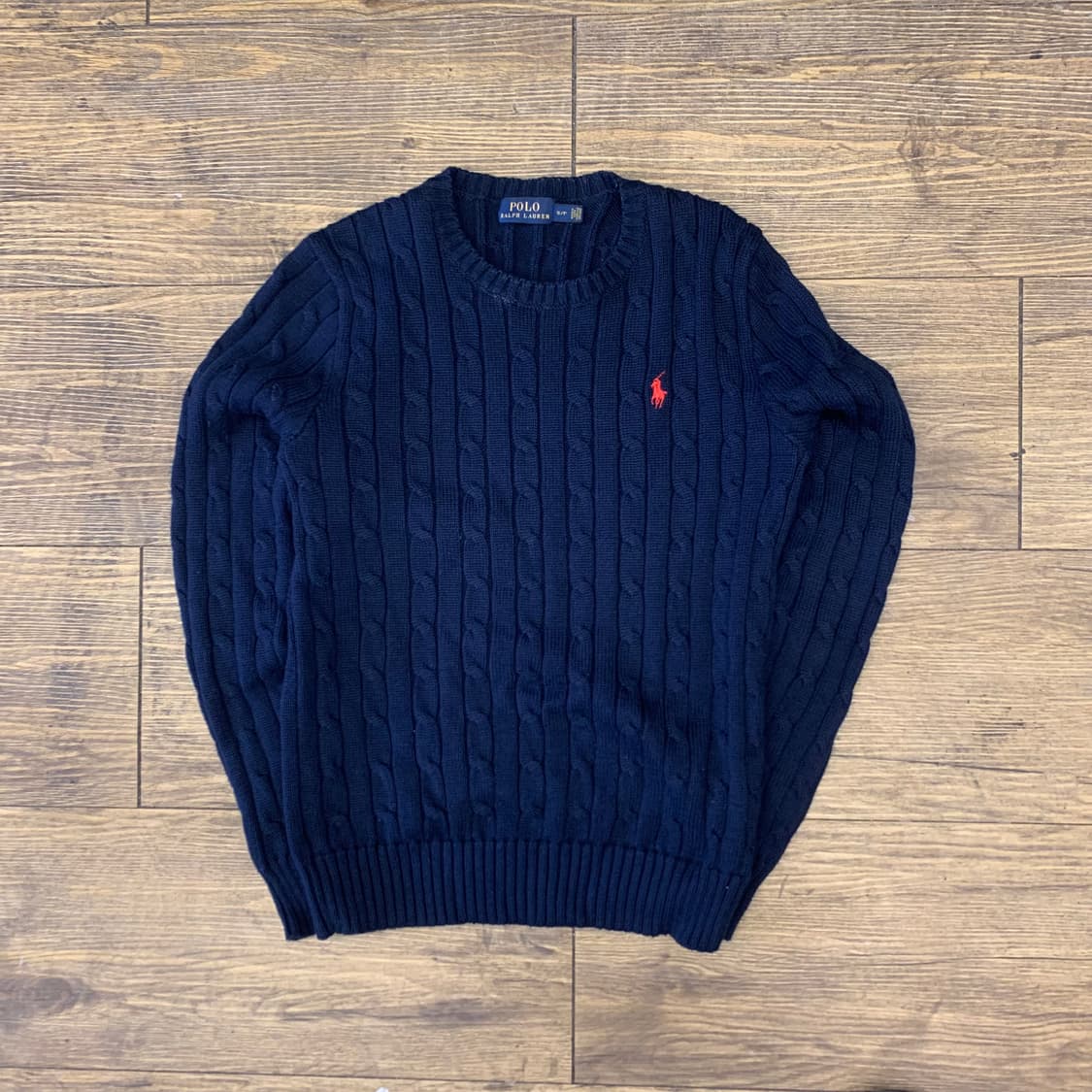 폴로 랄프로렌 케이블 니트 S 상품이미지2