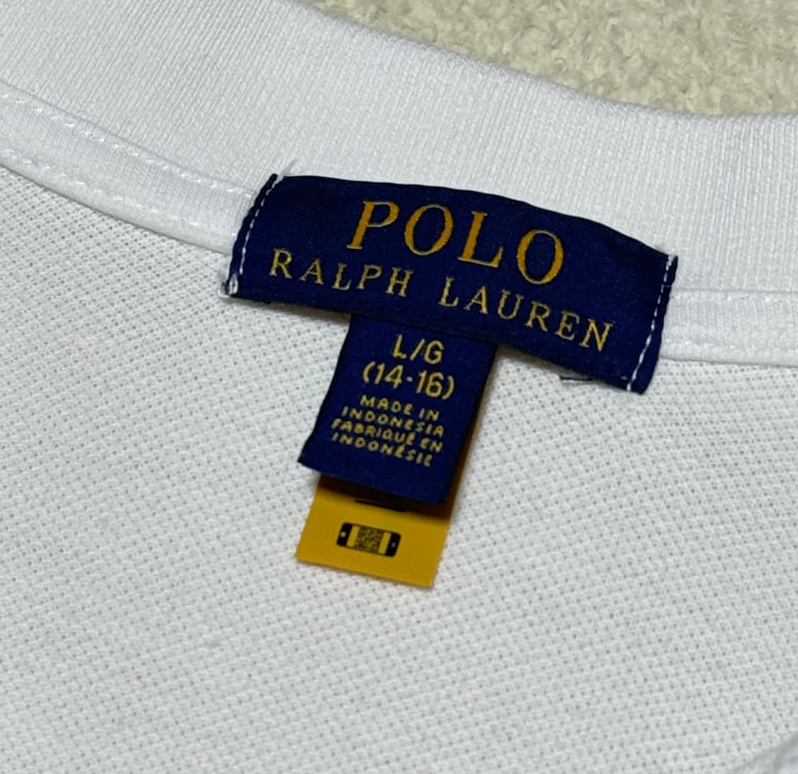 폴로 랄프로렌 화이트 반팔  상품이미지4