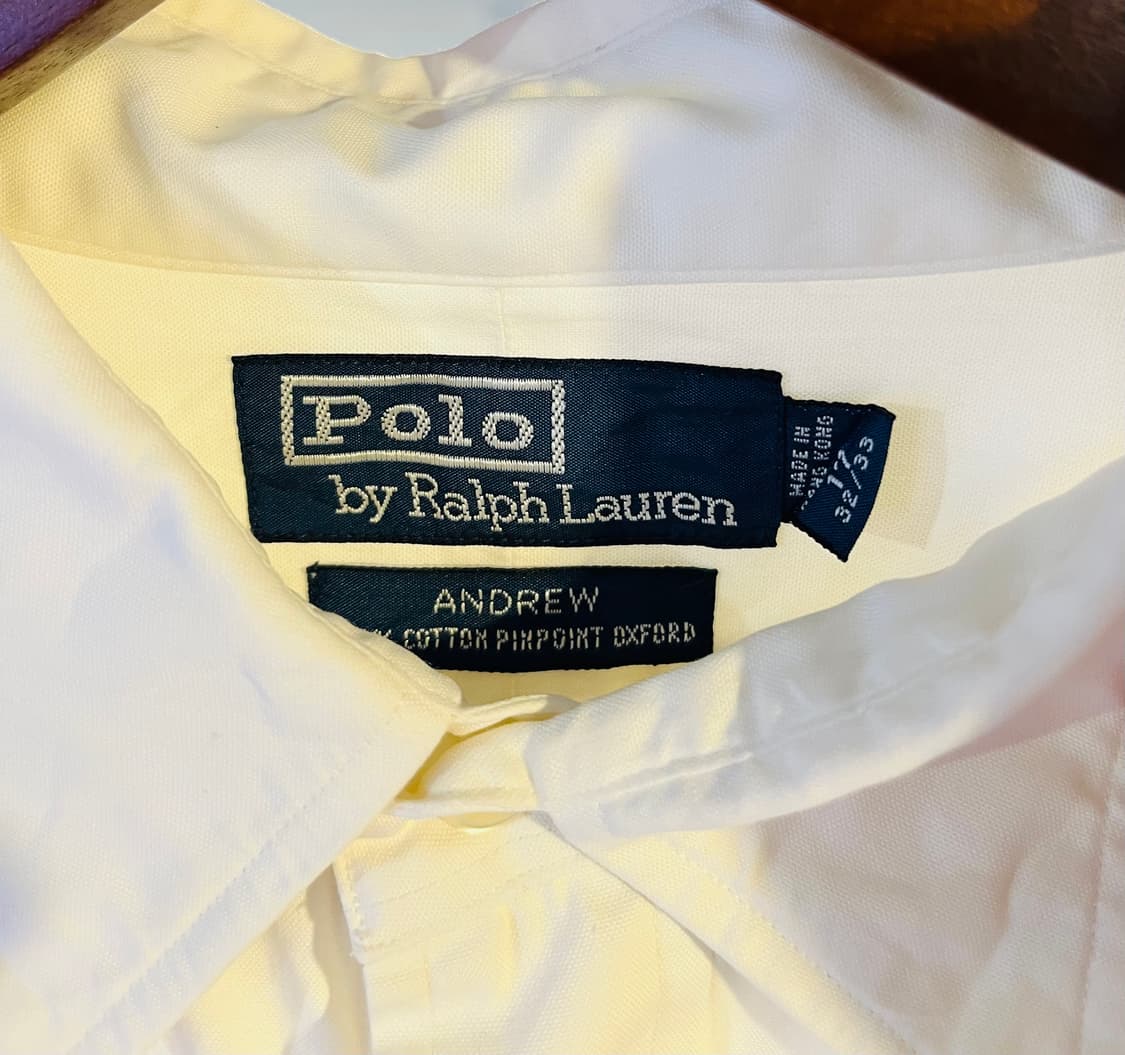 폴로 랄프로렌 화이트 드레스 셔츠 상품이미지3