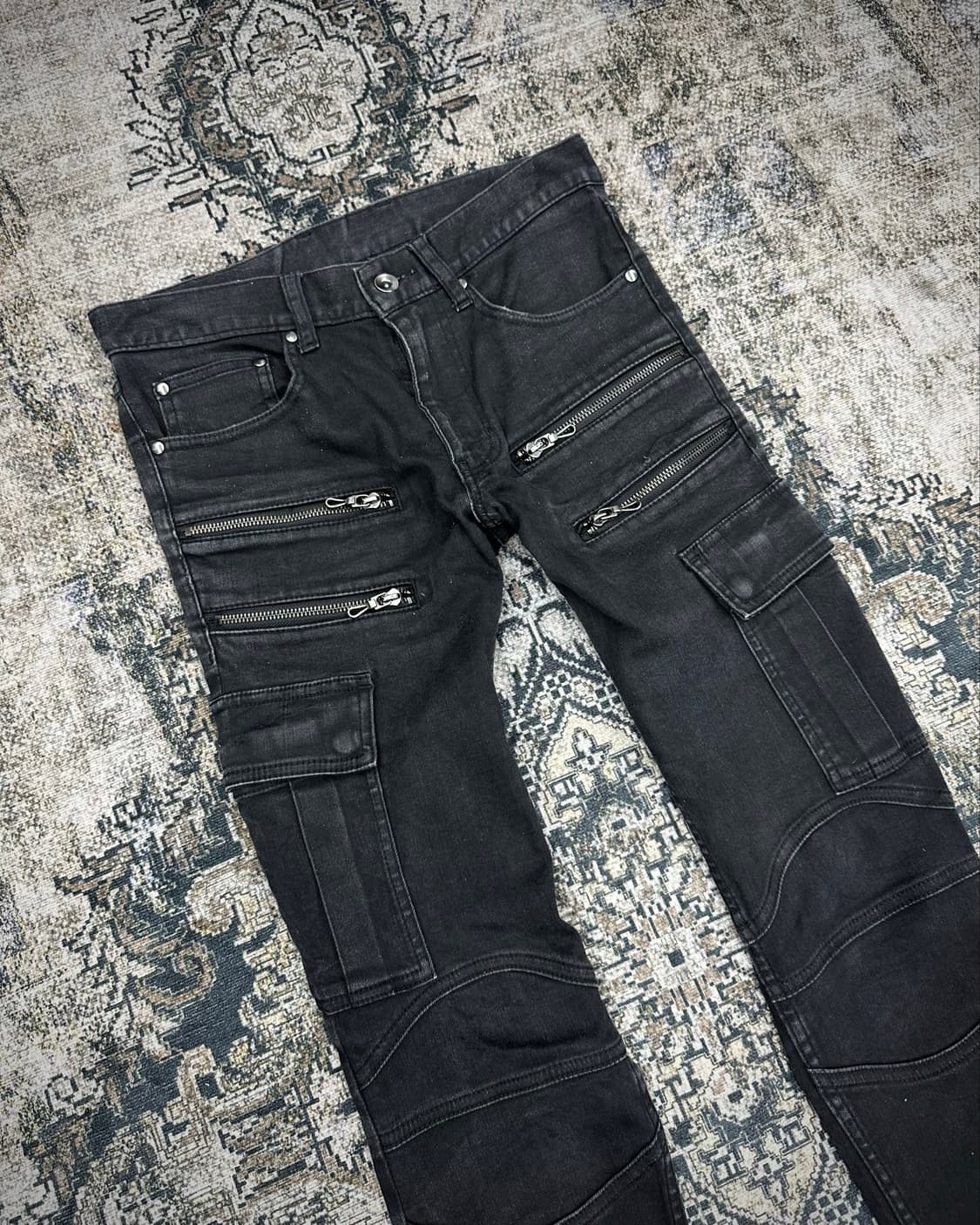 Shellac x semantic design zip skinny jea 상품이미지2