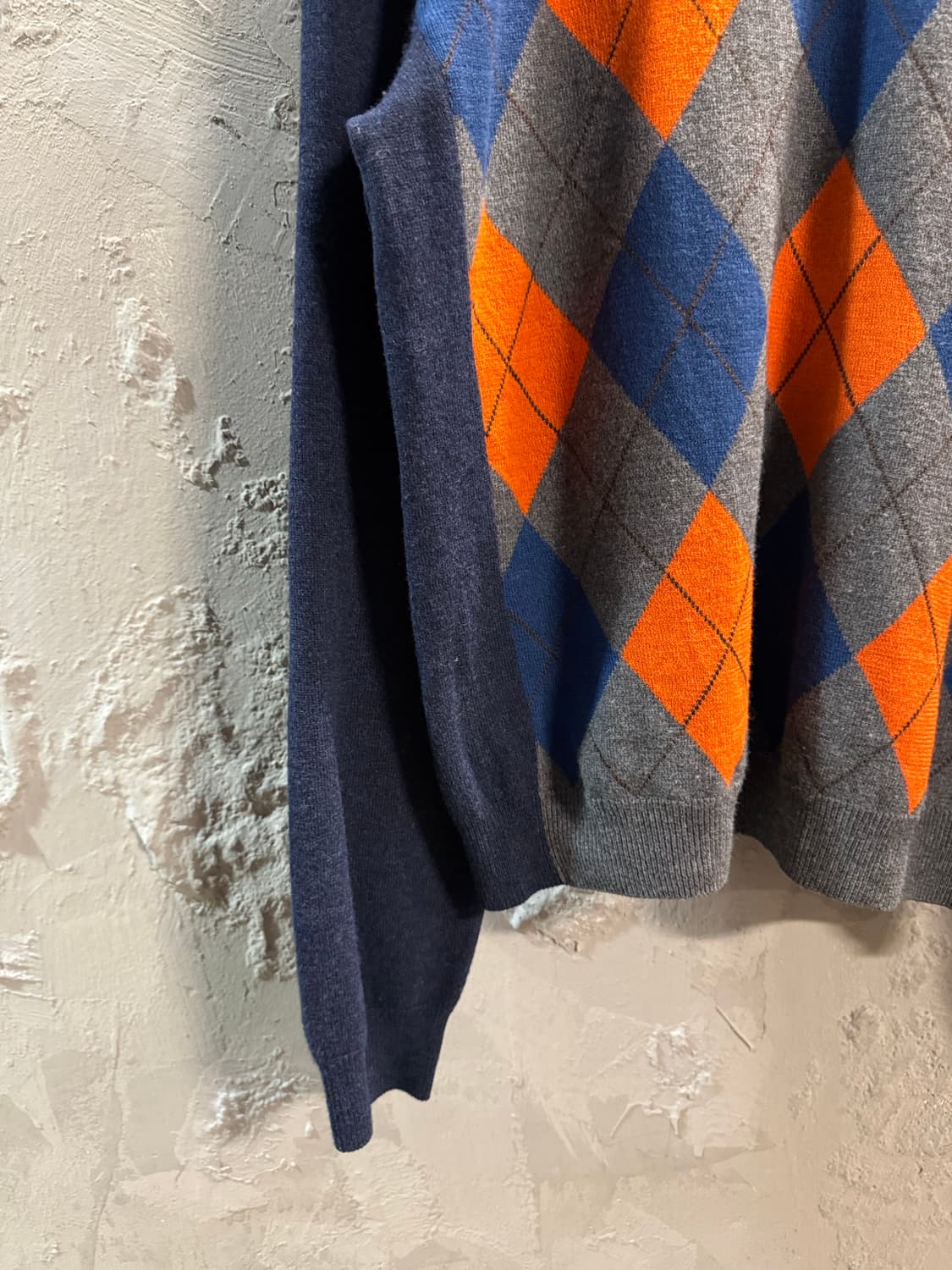 시스템 SYSTEM 아가일 울 니트 멀티컬러 105 상품이미지2