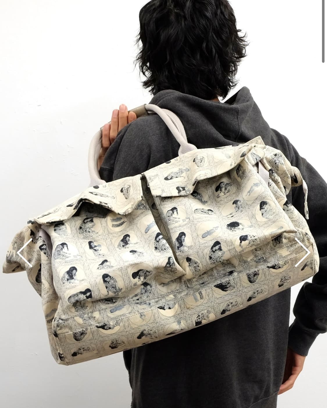 구매!) 버나드 윌햄 bernhard willhelm 라지백, 토트백 상품이미지1