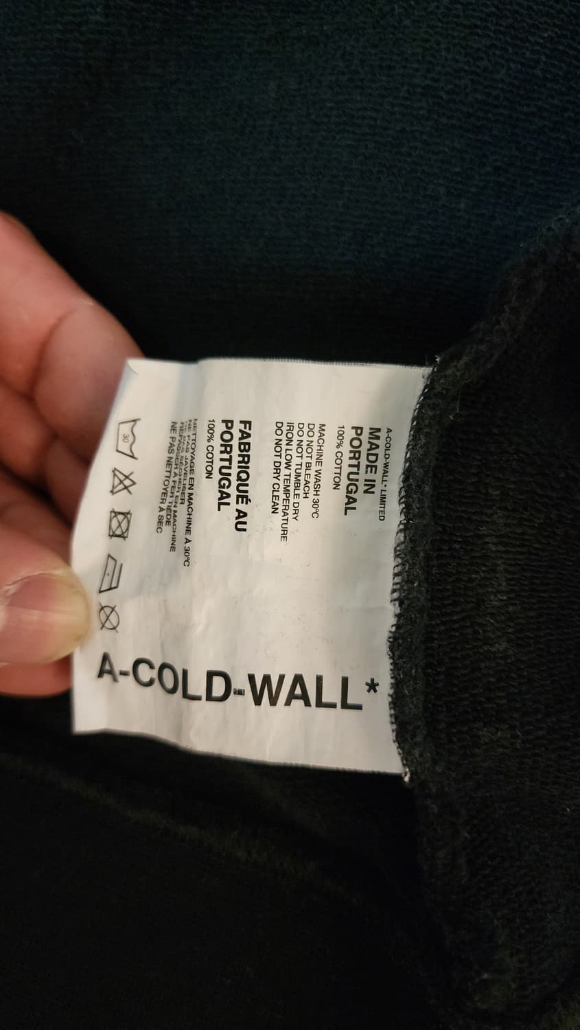 어콜드월 후드집업 팝니다 / 사이즈 105 상품이미지7