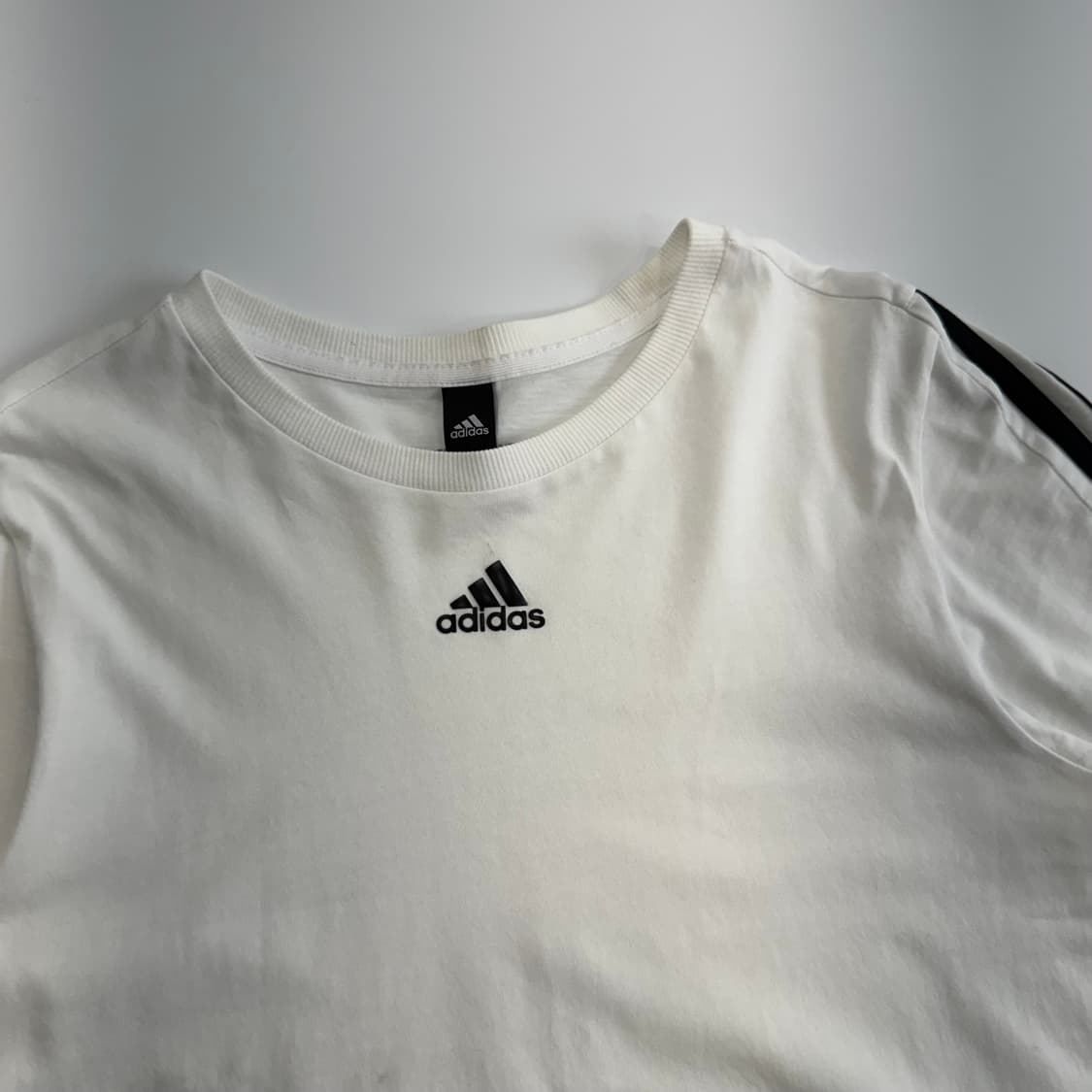 Adidas 아디다스 트랙탑 화이트 반팔 상품이미지4