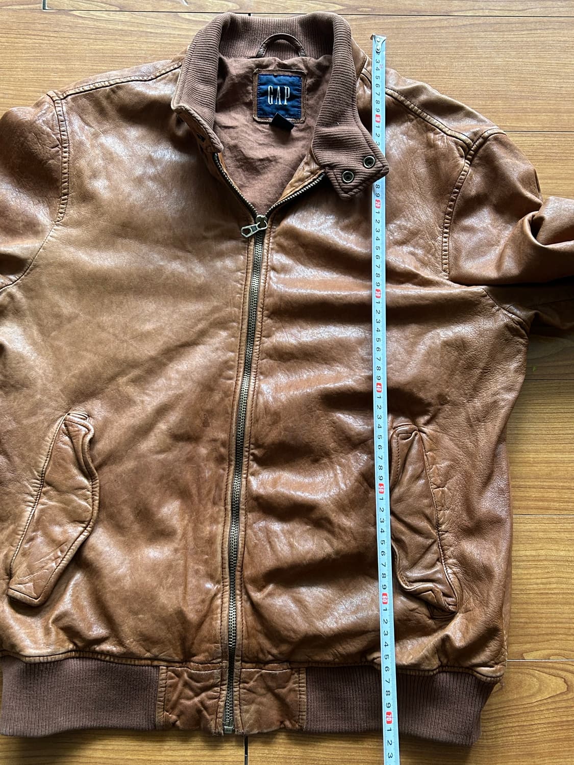 올드 갭 레더 바라쿠타 자켓 상품이미지5