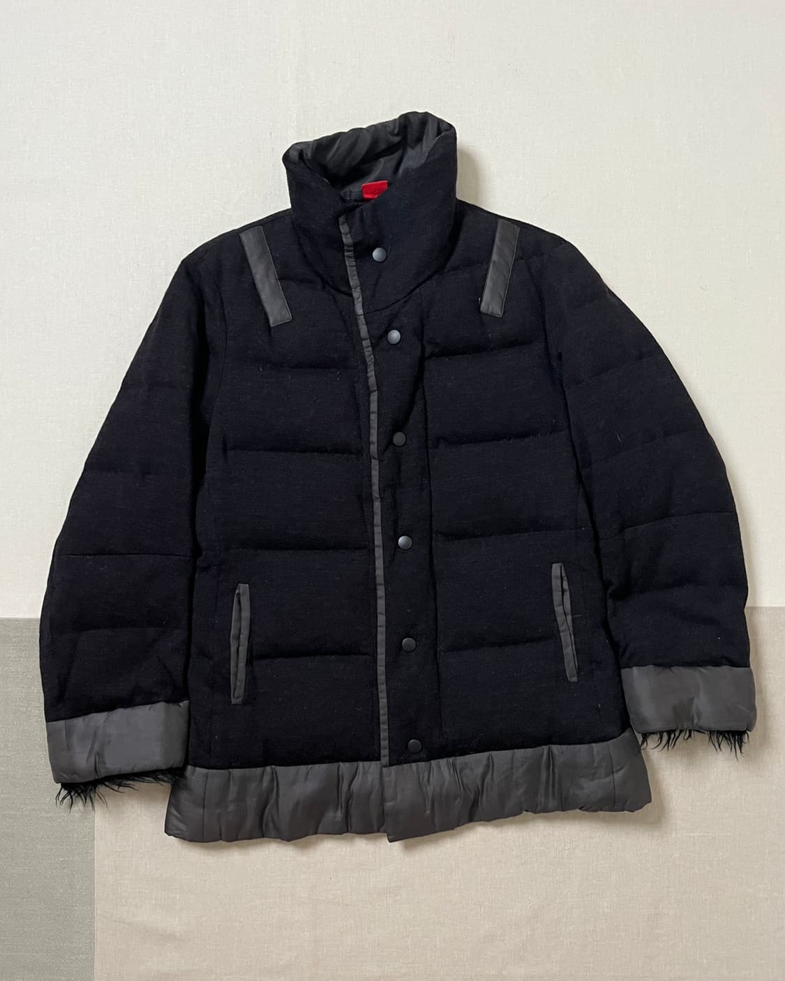 이세이미야케 울 패딩 자켓 issey miyake haat 푸퍼자켓 상품이미지1