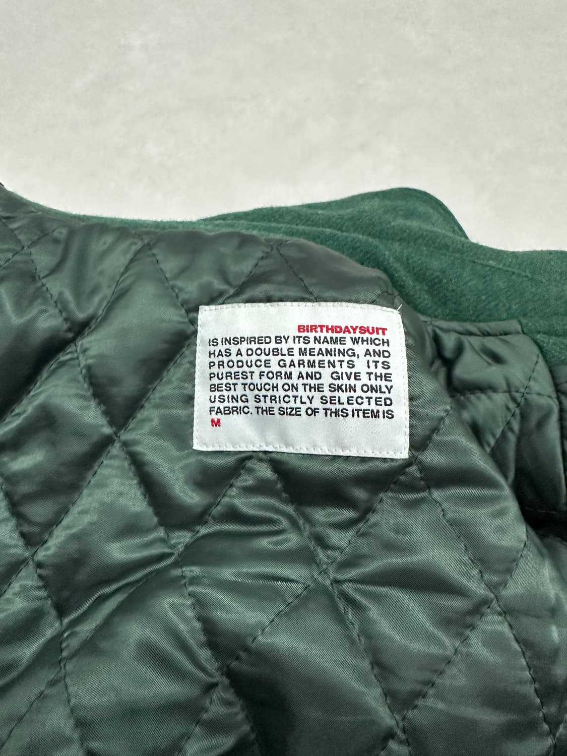 벌스데이수트 바시티 자켓 상품이미지7